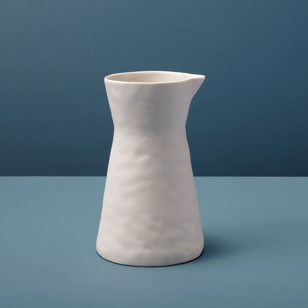 BeHome Stoneware Carafe Pitcher